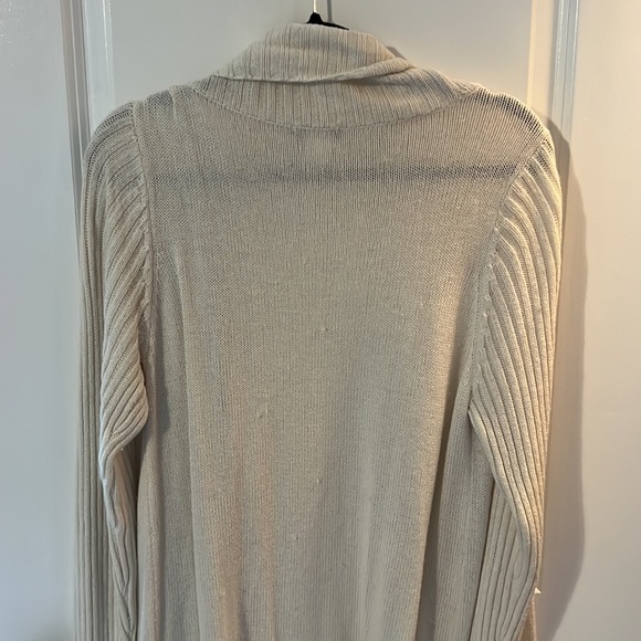 Venus women’s size XL cream cardigan long - Picture 3 of 5